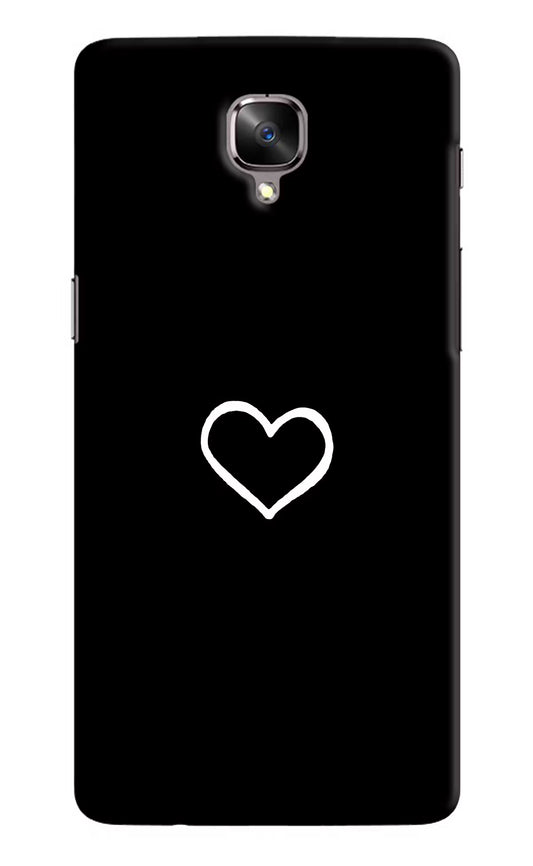 Heart Oneplus 3/3T Hard Case Back Cover by Casekaro