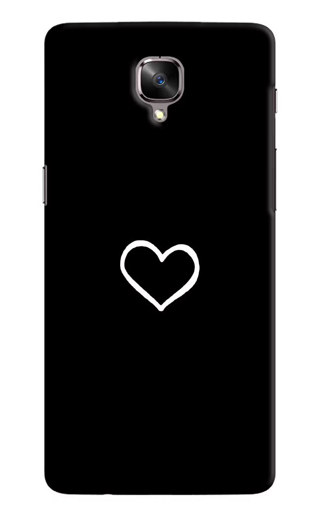 Heart Oneplus 3/3T Hard Case Back Cover by Casekaro
