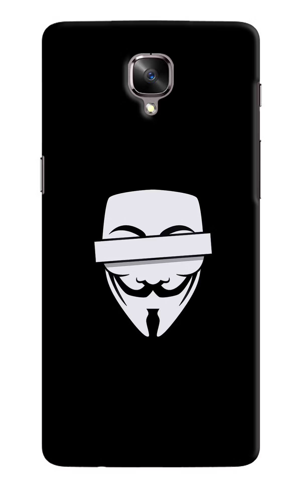 Anonymous Face Oneplus 3/3T Hard Case Back Cover by Casekaro