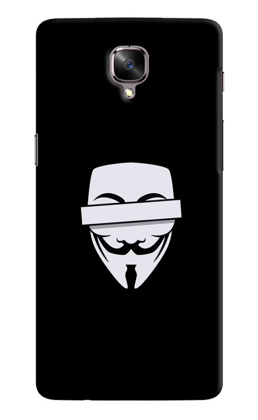 Anonymous Face Oneplus 3/3T Hard Case Back Cover by Casekaro