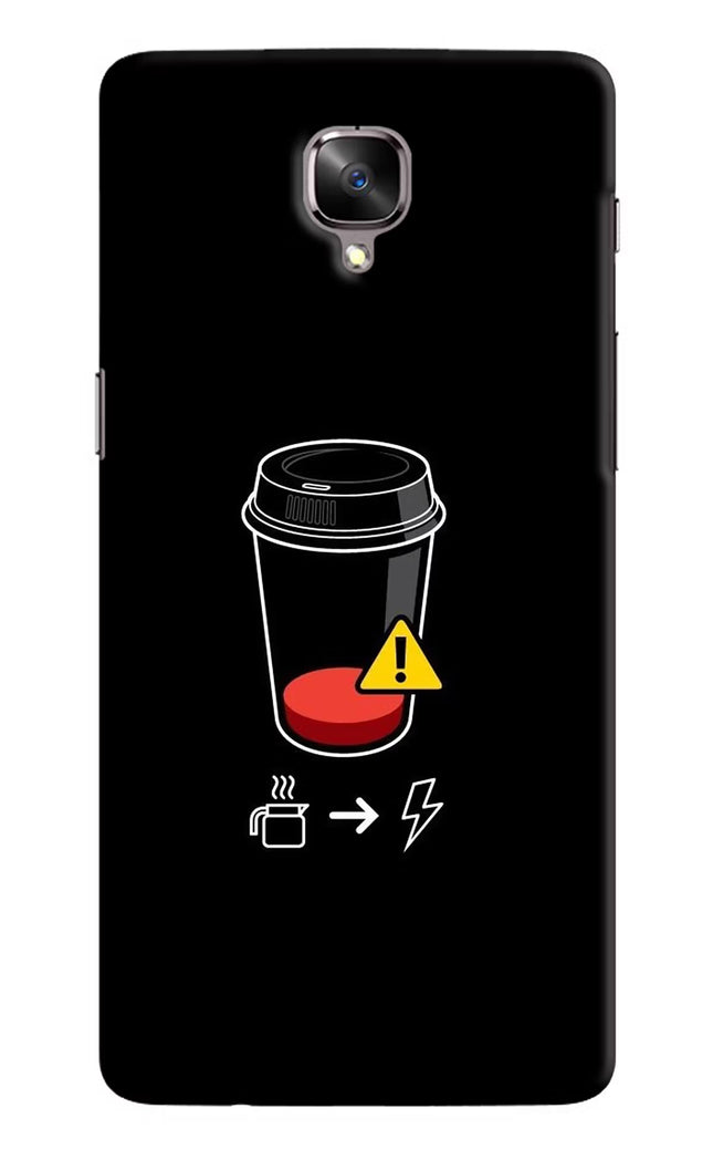 Coffee Oneplus 3/3T Hard Case Back Cover by Casekaro