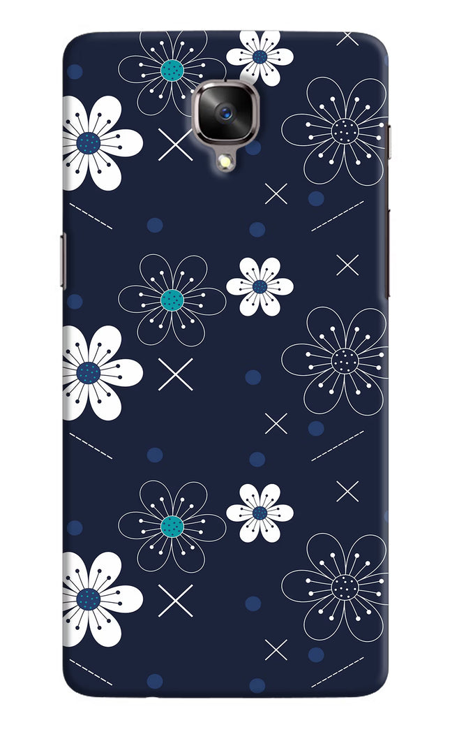 Flowers Oneplus 3/3T Hard Case Back Cover by Casekaro
