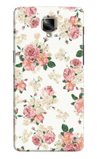 Flowers Oneplus 3/3T Hard Case Back Cover by Casekaro