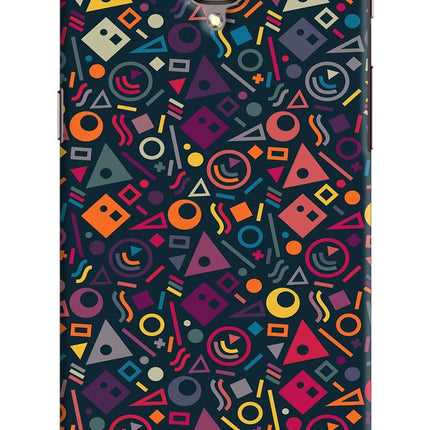 Geometric Abstract Oneplus 3/3T Hard Case Back Cover by Casekaro