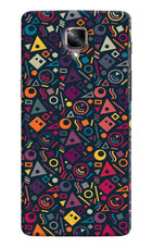 Geometric Abstract Oneplus 3/3T Hard Case Back Cover by Casekaro