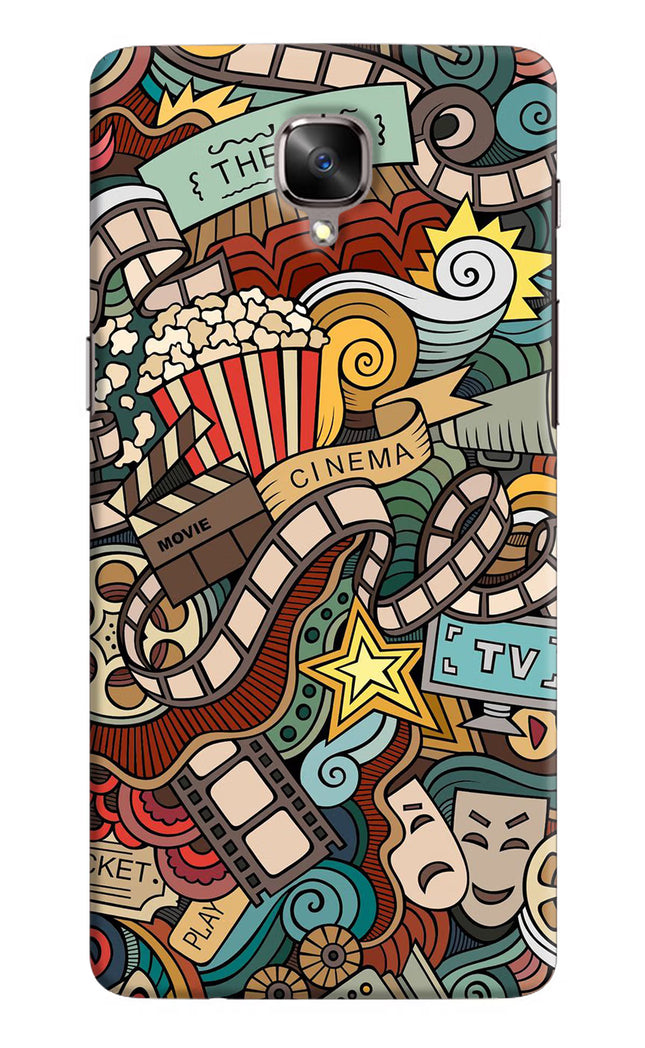 Cinema Abstract Oneplus 3/3T Hard Case Back Cover by Casekaro