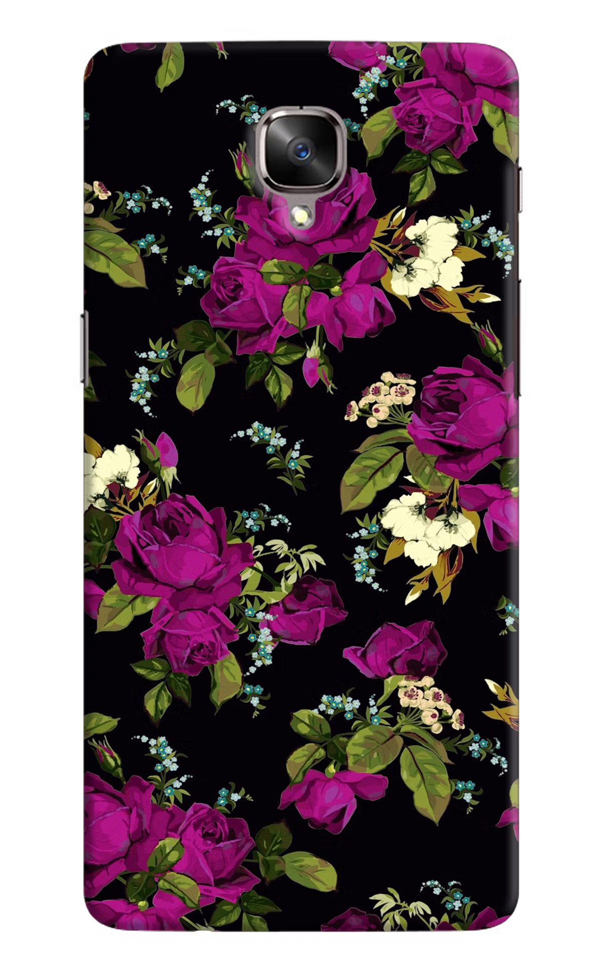 Flowers Oneplus 3/3T Hard Case Back Cover by Casekaro