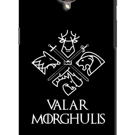 Valar Morghulis | Game Of Thrones Oneplus 3/3T Hard Case Back Cover by Casekaro