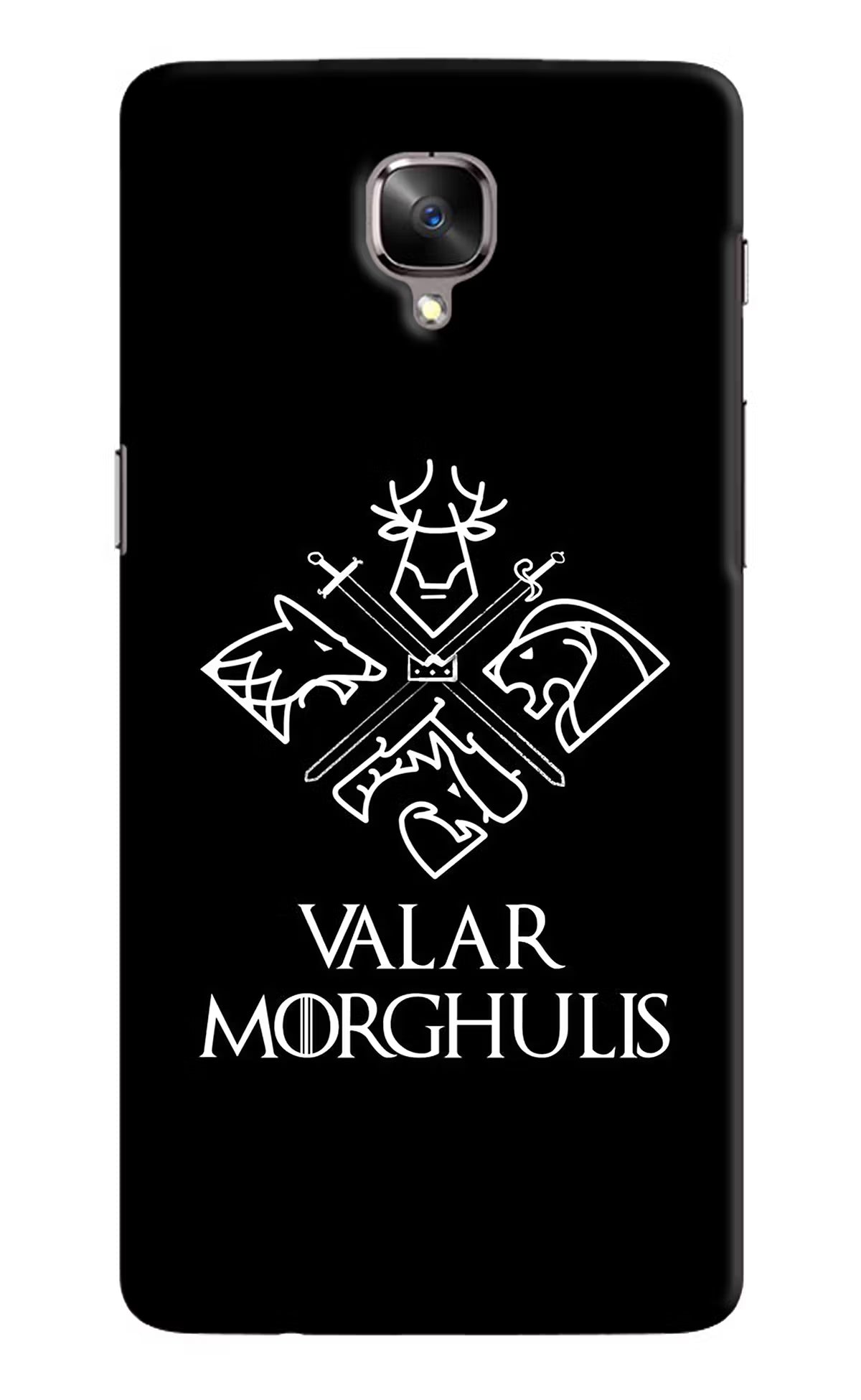 Valar Morghulis | Game Of Thrones Oneplus 3/3T Hard Case Back Cover by Casekaro