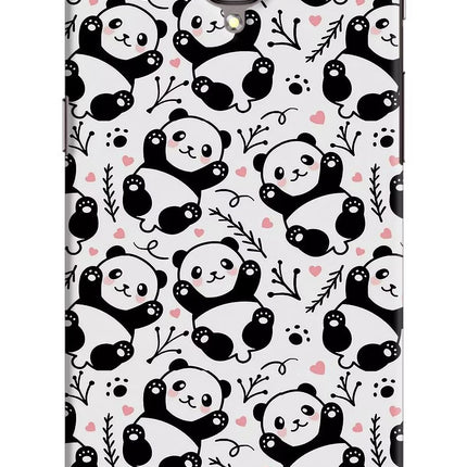 Cute Panda Oneplus 3/3T Hard Case Back Cover by Casekaro