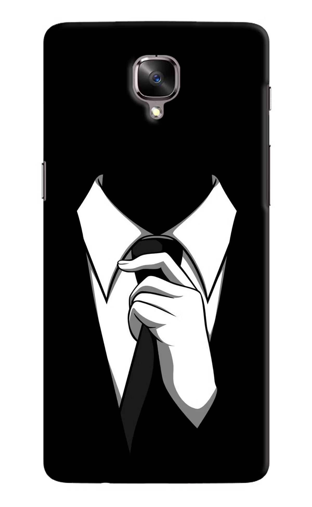 Black Tie Oneplus 3/3T Hard Case Back Cover by Casekaro
