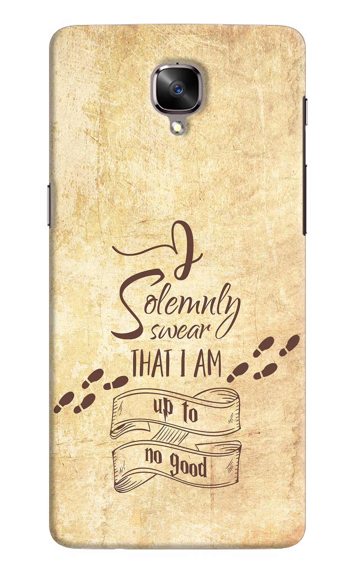 I Solemnly swear that i up to no good Oneplus 3/3T Hard Case Back Cover by Casekaro