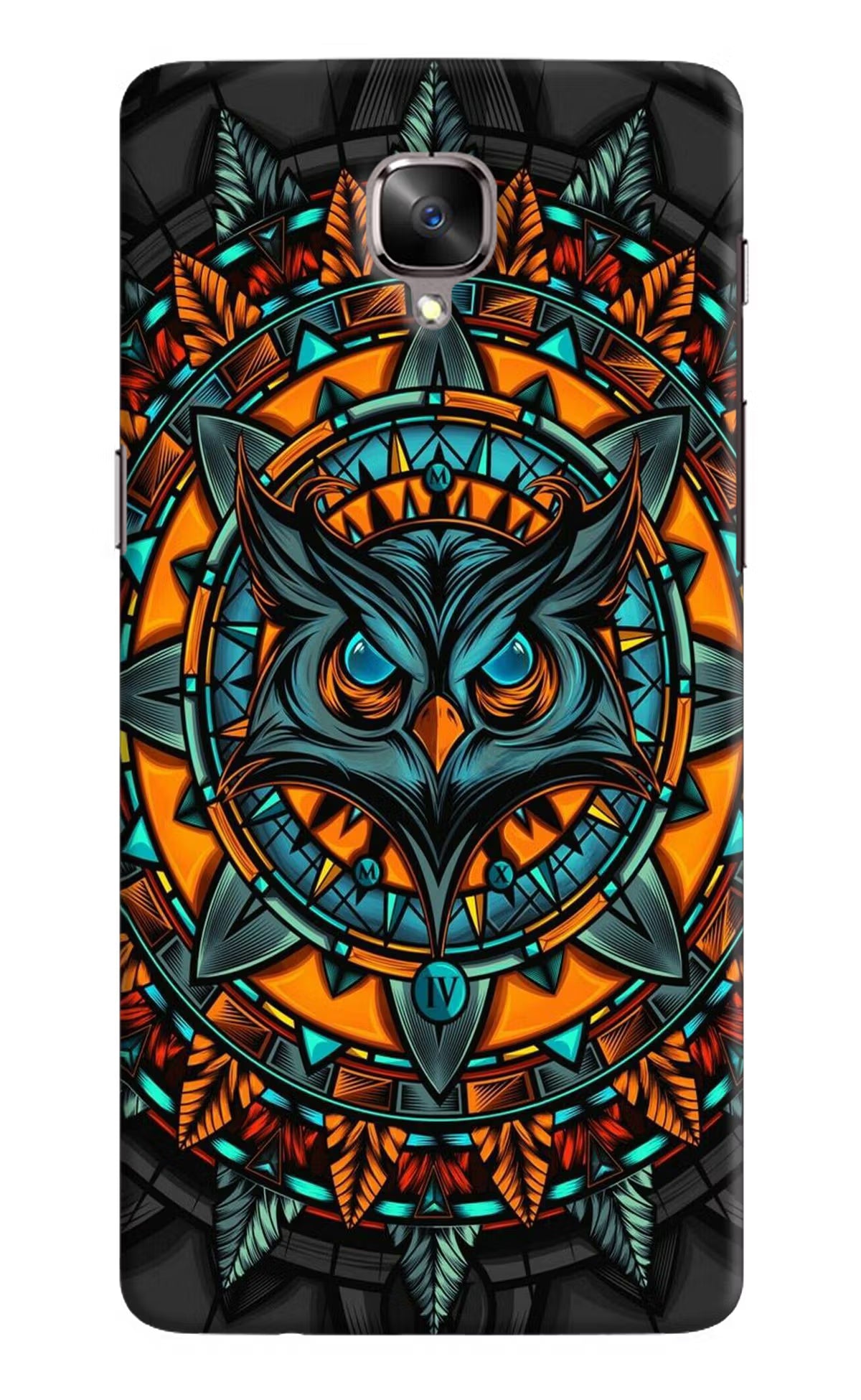 Angry Owl Art Oneplus 3/3T Hard Case Back Cover by Casekaro