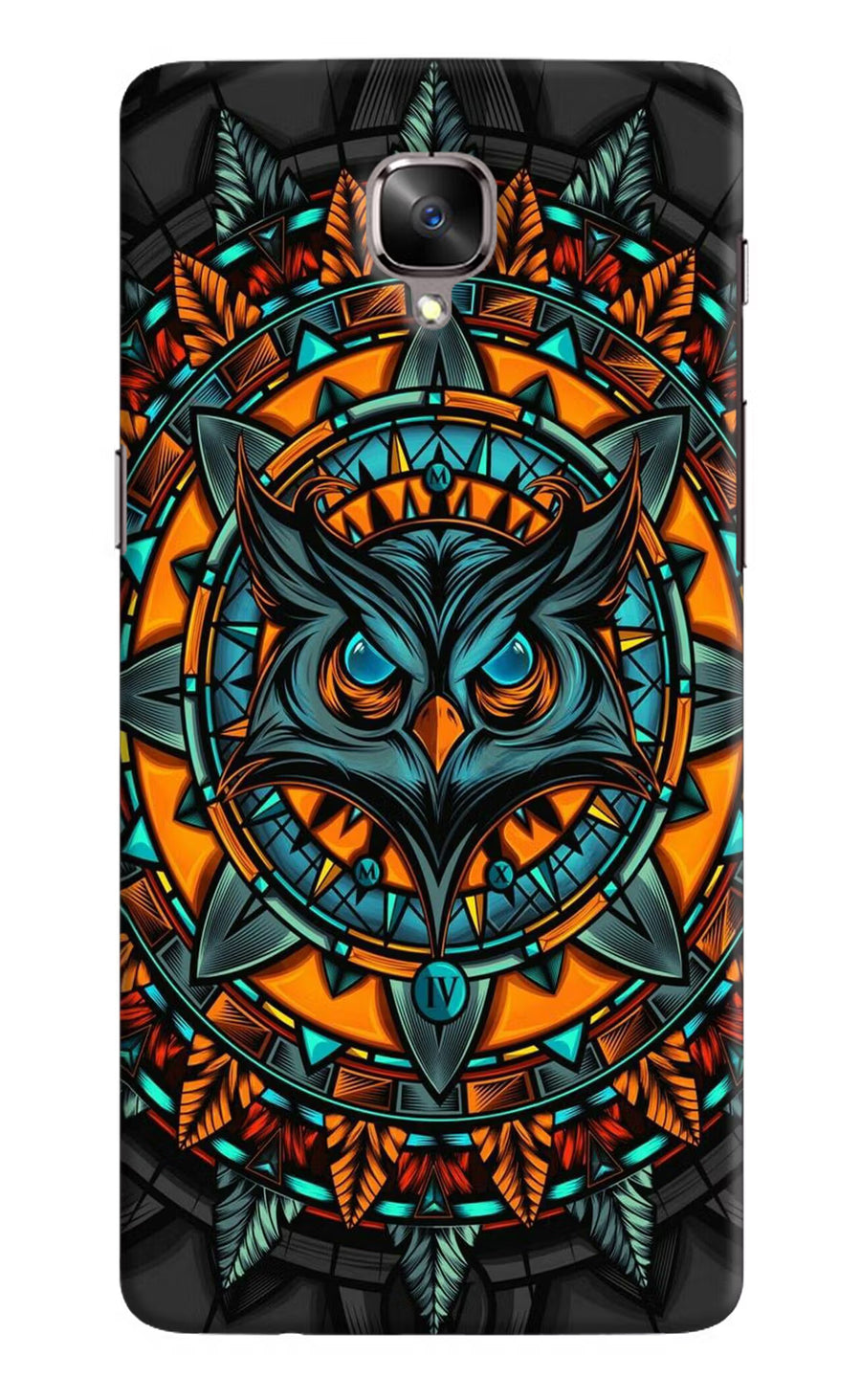 Angry Owl Art Oneplus 3/3T Back Cover, Hard case