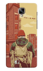 Adventurous Oneplus 3/3T Hard Case Back Cover by Casekaro