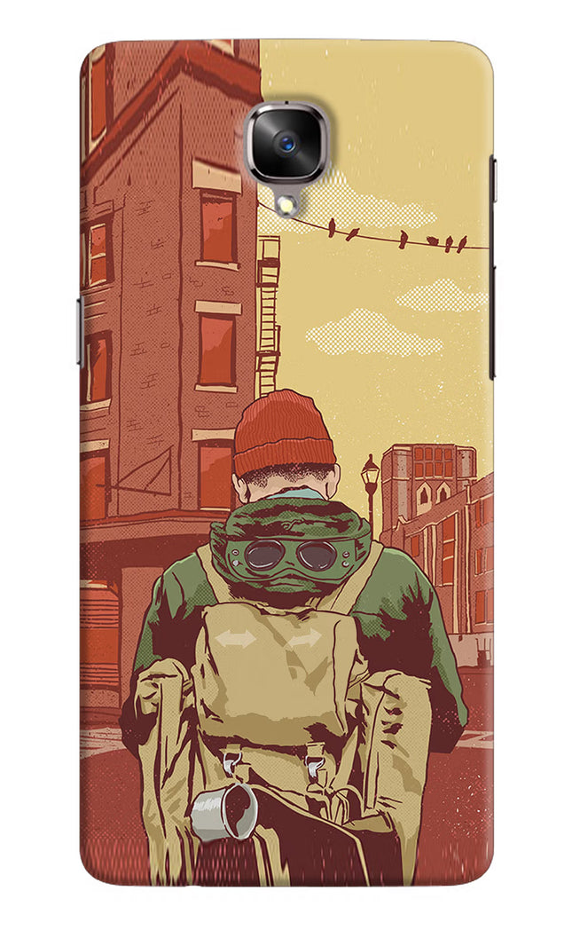 Adventurous Oneplus 3/3T Hard Case Back Cover by Casekaro