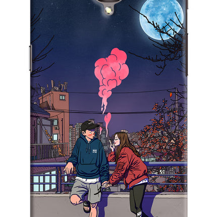 Chilling Couple Oneplus 3/3T Hard Case Back Cover by Casekaro