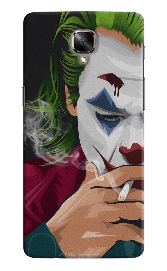 Joker Smoking Oneplus 3/3T Hard Case Back Cover by Casekaro