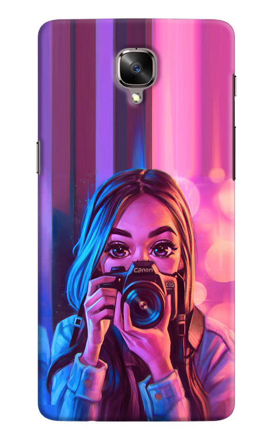 Girl Photographer Oneplus 3/3T Hard Case Back Cover by Casekaro