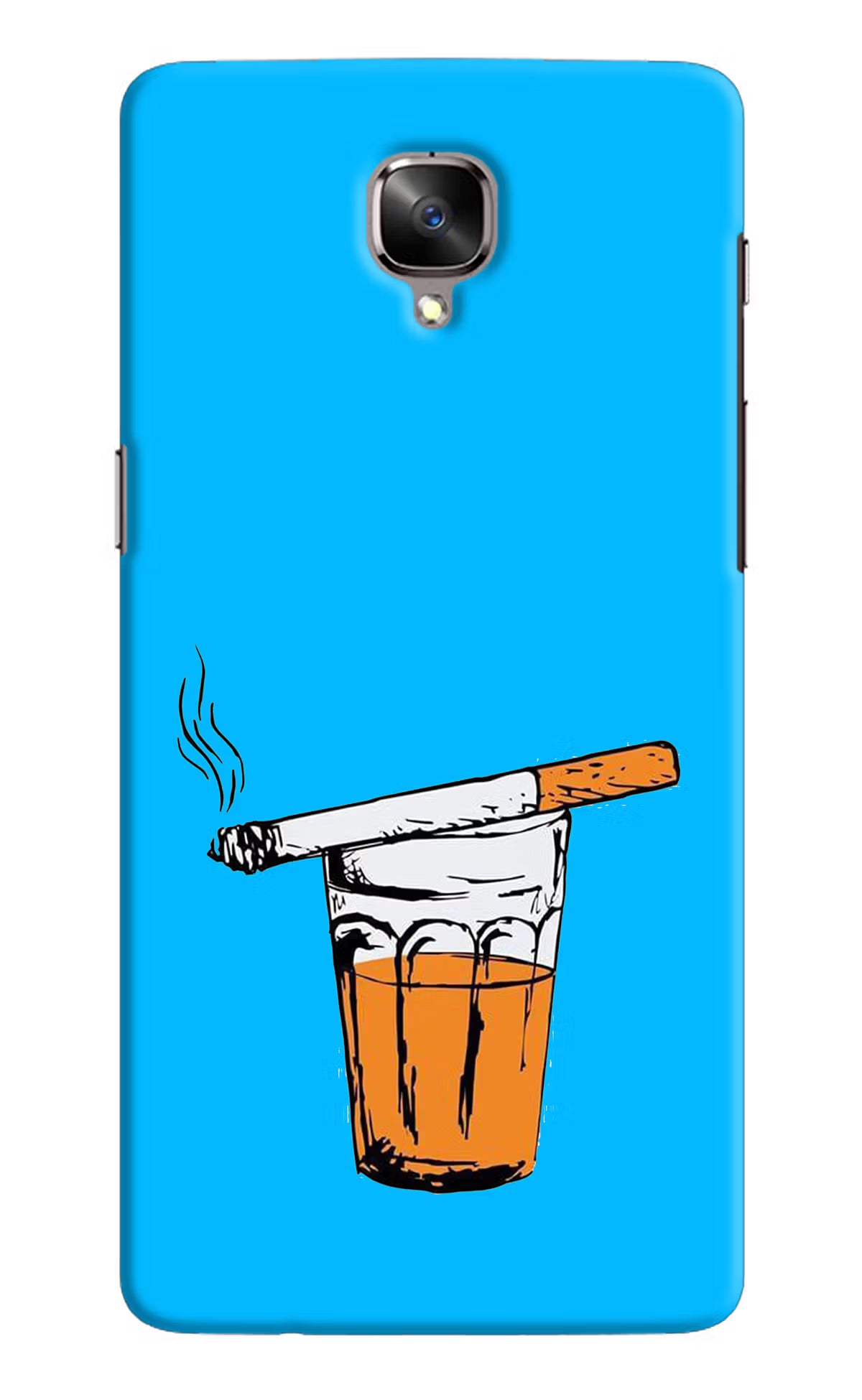 Chai Sutta Oneplus 3/3T Hard Case Back Cover by Casekaro