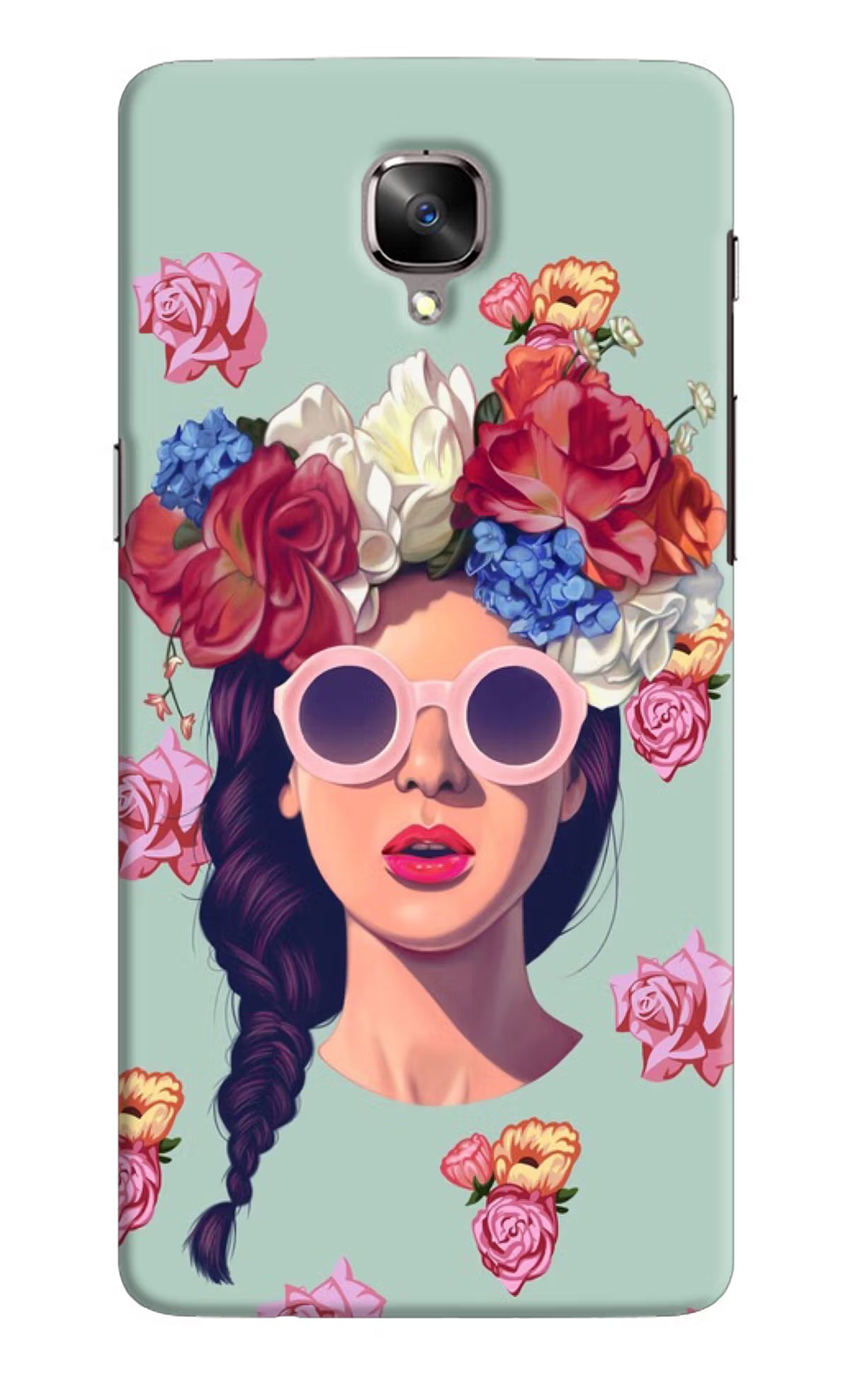 Pretty Girl Oneplus 3/3T Hard Case Back Cover by Casekaro