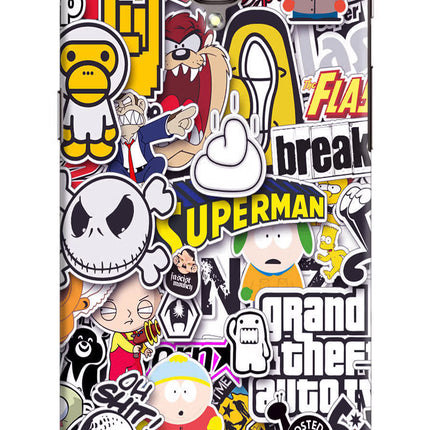 Sticker Bomb Oneplus 3/3T Hard Case Back Cover by Casekaro