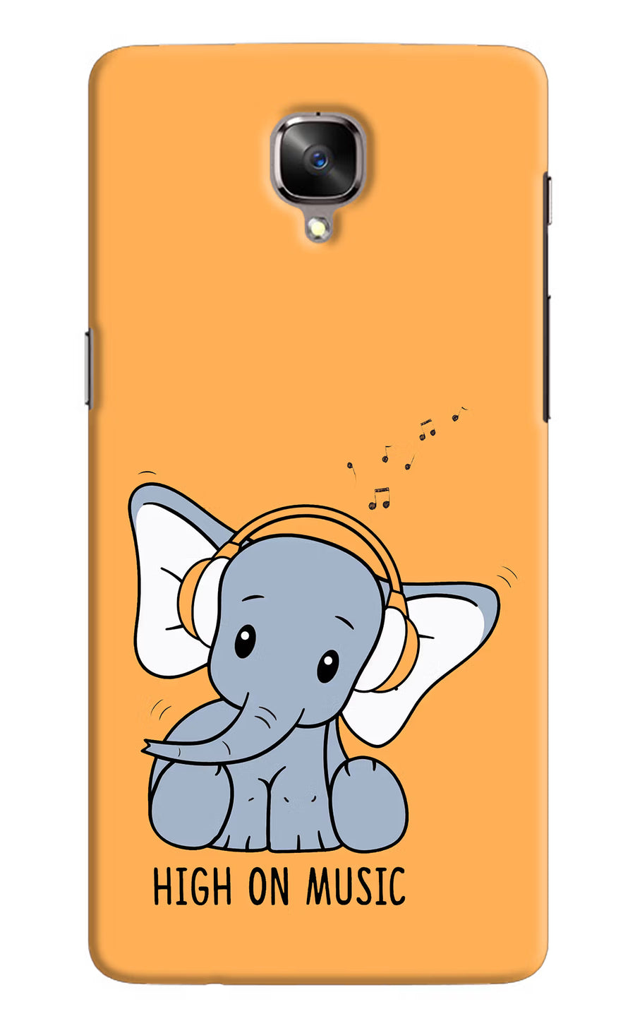 High On Music Oneplus 3/3T Back Cover, Hard case