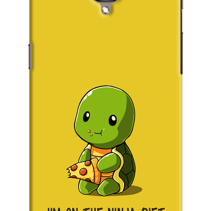 I'm on Ninja Diet Oneplus 3/3T Hard Case Back Cover by Casekaro