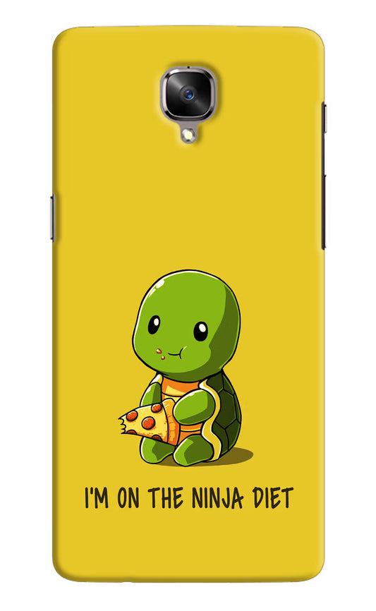 I'm on Ninja Diet Oneplus 3/3T Hard Case Back Cover by Casekaro