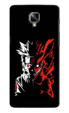 Naruto Two Face Oneplus 3/3T Hard Case Back Cover by Casekaro