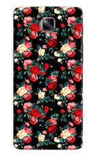Rose Pattern Oneplus 3/3T Hard Case Back Cover by Casekaro