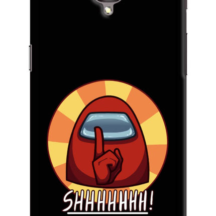 Among Us Shhh! Oneplus 3/3T Hard Case Back Cover by Casekaro