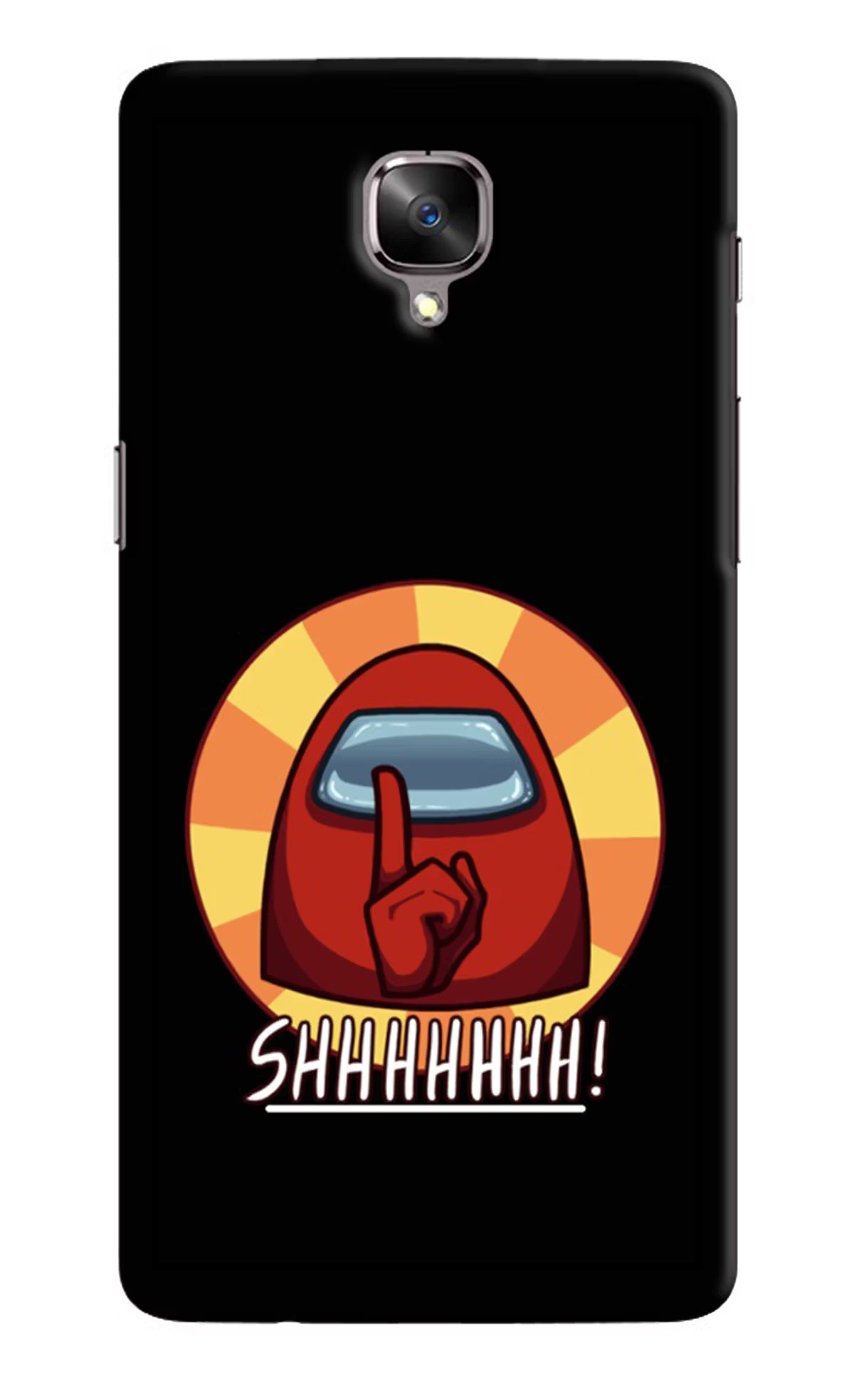Among Us Shhh! Oneplus 3/3T Hard Case Back Cover by Casekaro
