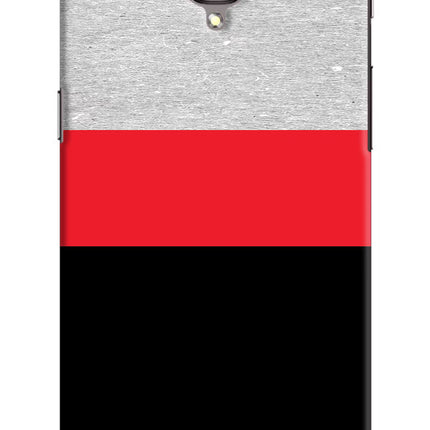 Tri Color Pattern Oneplus 3/3T Hard Case Back Cover by Casekaro
