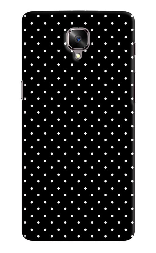 White Dots Oneplus 3/3T Hard Case Back Cover by Casekaro
