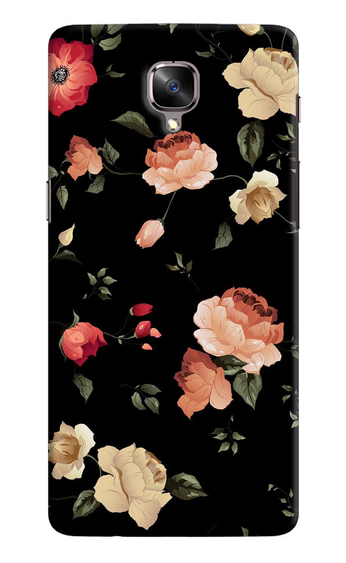 Flowers Oneplus 3/3T Hard Case Back Cover by Casekaro