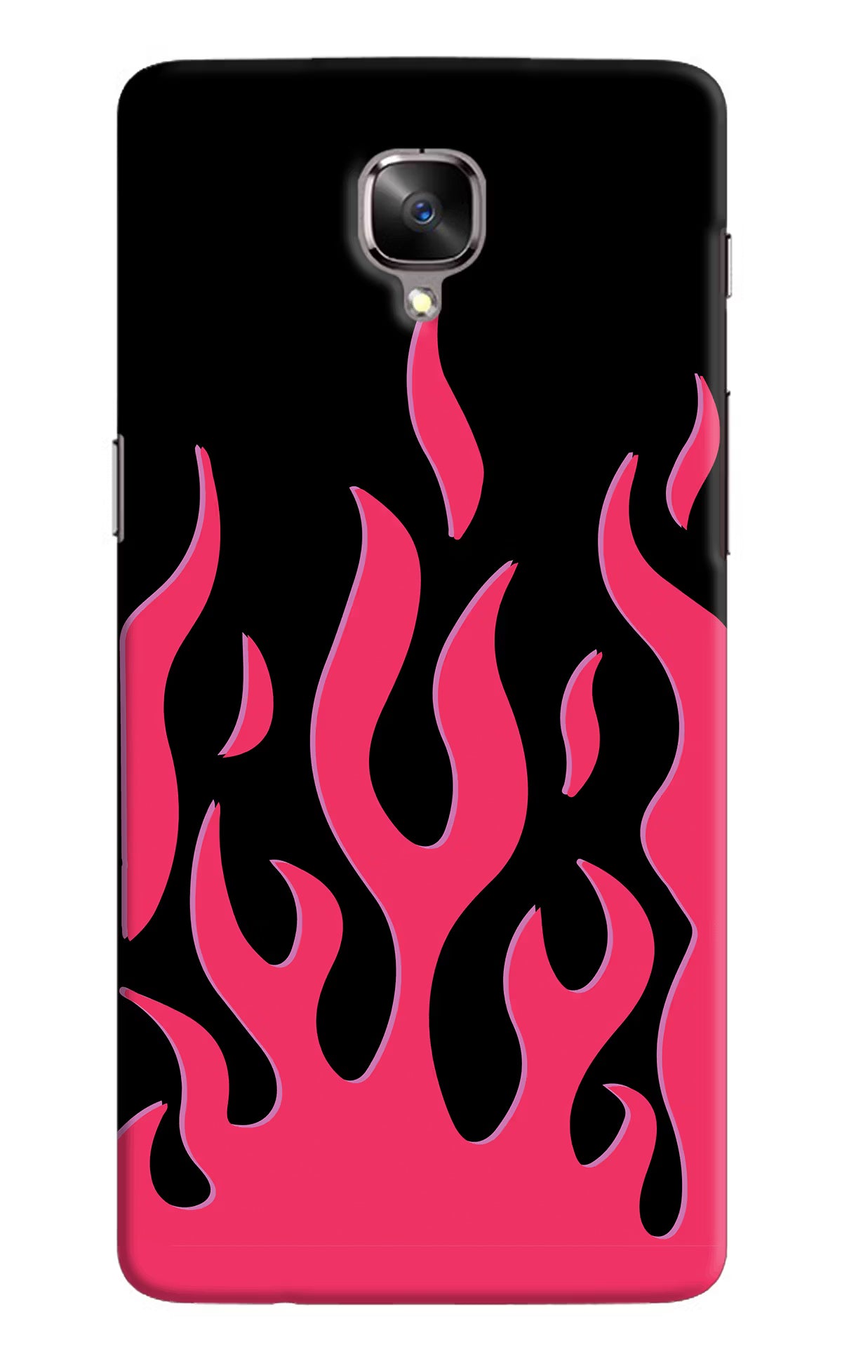 Fire Flames Oneplus 3/3T Hard Case Back Cover by Casekaro