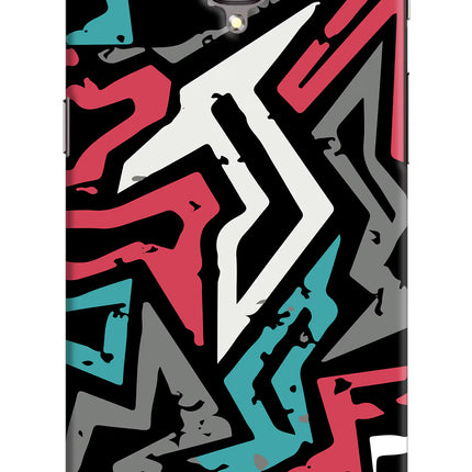 Geometric Graffiti Oneplus 3/3T Hard Case Back Cover by Casekaro