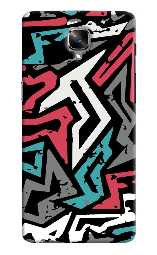 Geometric Graffiti Oneplus 3/3T Hard Case Back Cover by Casekaro