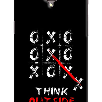 Think out of the BOX Oneplus 3/3T Hard Case Back Cover by Casekaro