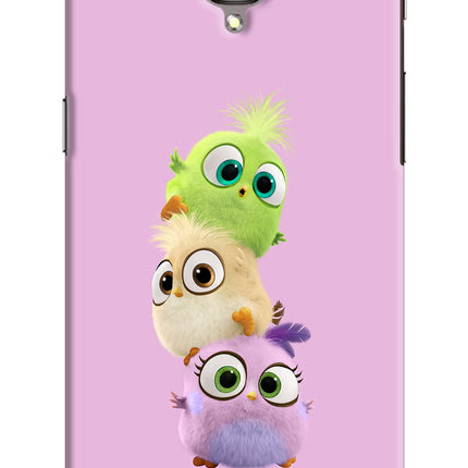 Cute Little Birds Oneplus 3/3T Hard Case Back Cover by Casekaro