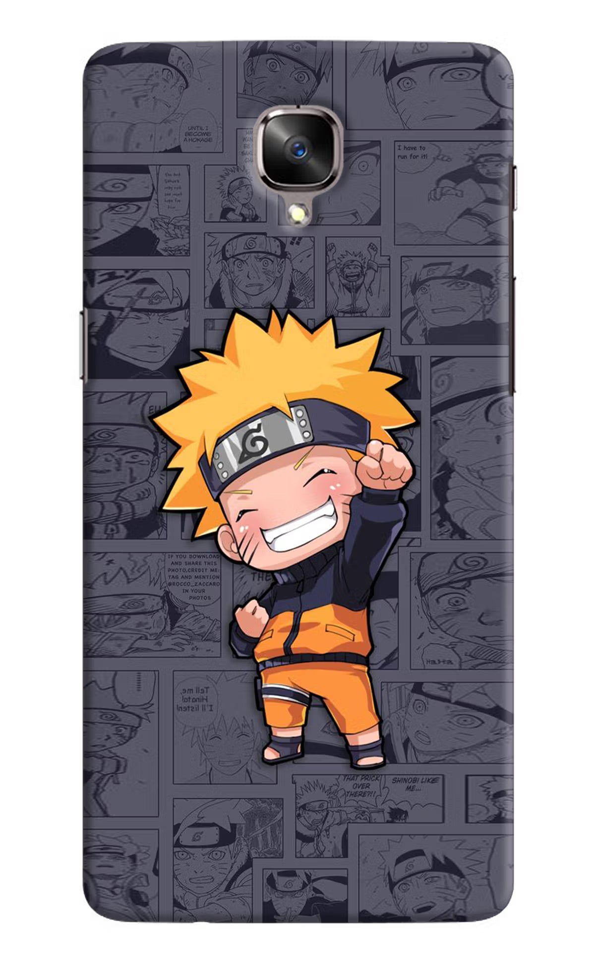 Chota Naruto Oneplus 3/3T Hard Case Back Cover by Casekaro