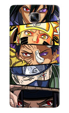 Naruto Character Oneplus 3/3T Hard Case Back Cover by Casekaro