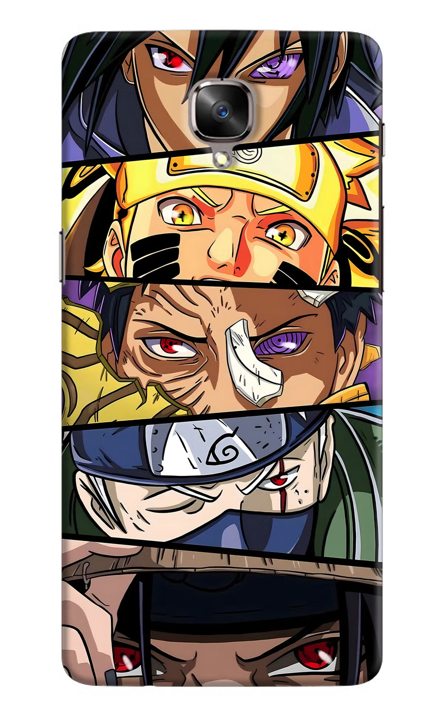 Naruto Character Oneplus 3/3T Back Cover, Hard case