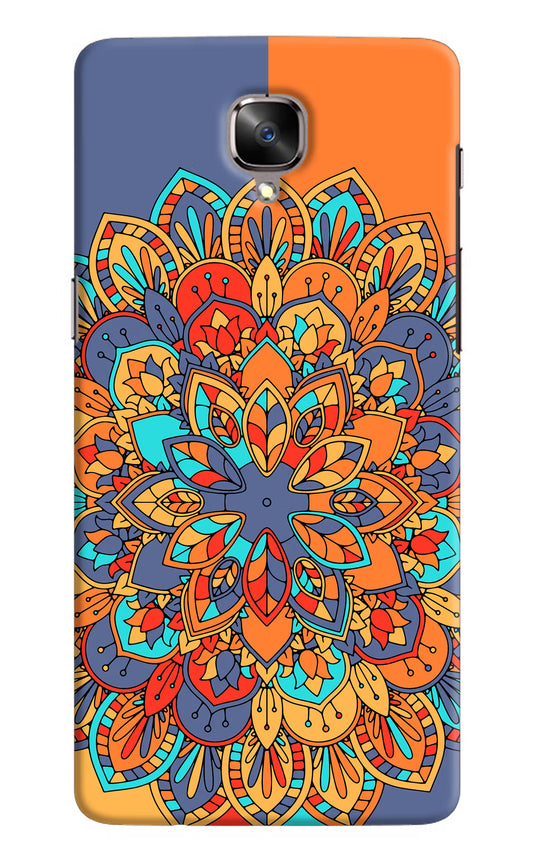 Color Mandala Oneplus 3/3T Hard Case Back Cover by Casekaro