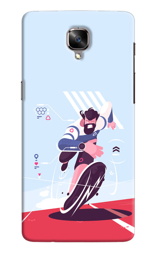 Run Pro Oneplus 3/3T Hard Case Back Cover by Casekaro