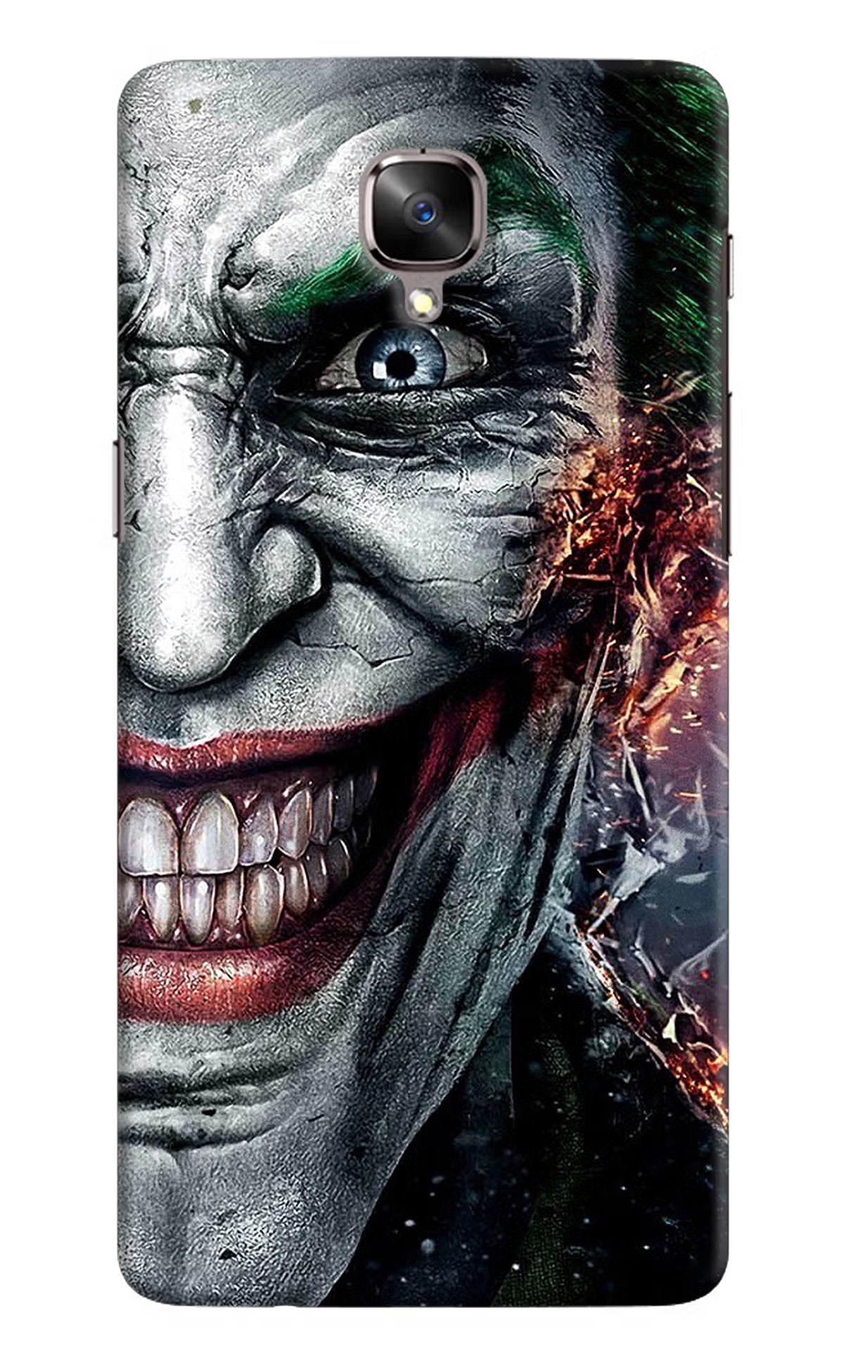 Joker Cam Oneplus 3/3T Hard Case Back Cover by Casekaro