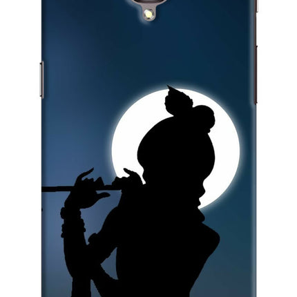 Shri Krishna Silhouette Oneplus 3/3T Hard Case Back Cover by Casekaro