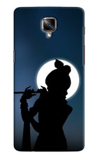 Shri Krishna Silhouette Oneplus 3/3T Hard Case Back Cover by Casekaro