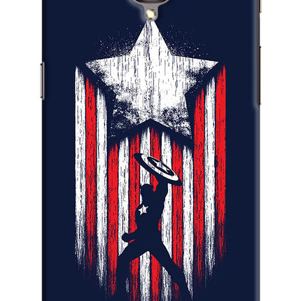Captain America Marvel Art Oneplus 3/3T Hard Case Back Cover by Casekaro